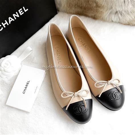 chanel ballet flars|Chanel ballet flats cost.